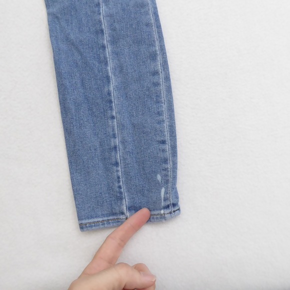 Abercrombie & Fitch Super Skinny Ankle High Rise Seam Jeans Women 27/4R Curve - Picture 6 of 12